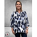 STUDIO Blouse Feodora Blauw/Wit